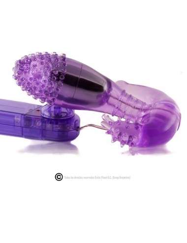 BAILE - FLIEDERFARBENER VAGINAL UND ANALSTIMULATOR MIT VIBRATION