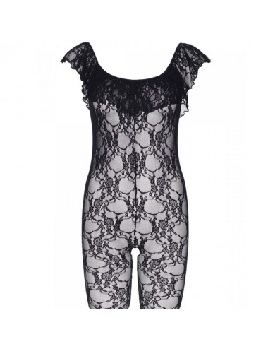 BEIN AVENUE FLORAL LACE BODYSTOCKING EINE GRÖSSE