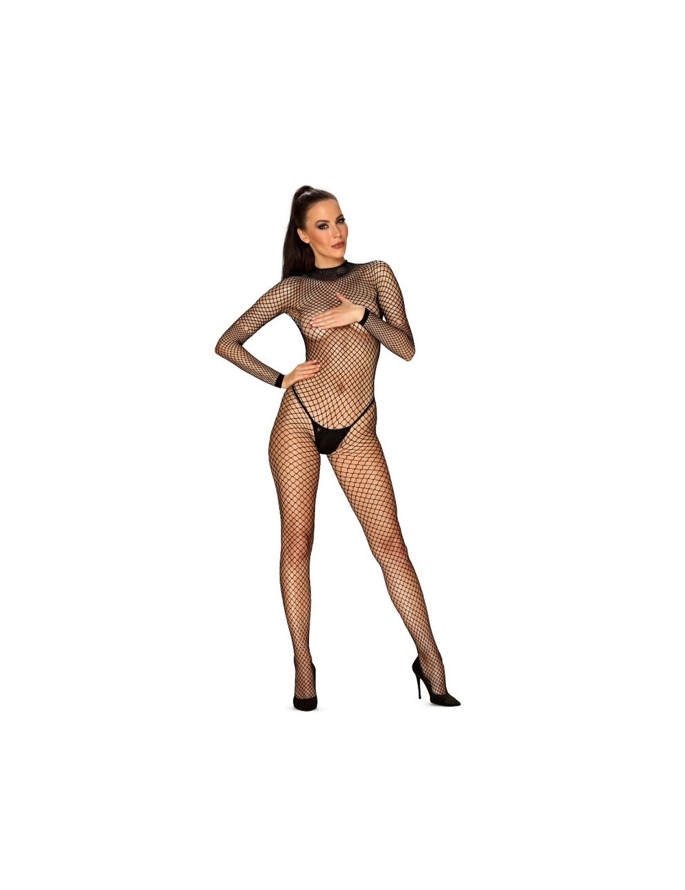 OBSESSIVE - N121 BODYSTOCKING S/M/L OBSESSIVE - N121 BODYSTOCKING S/M/L
