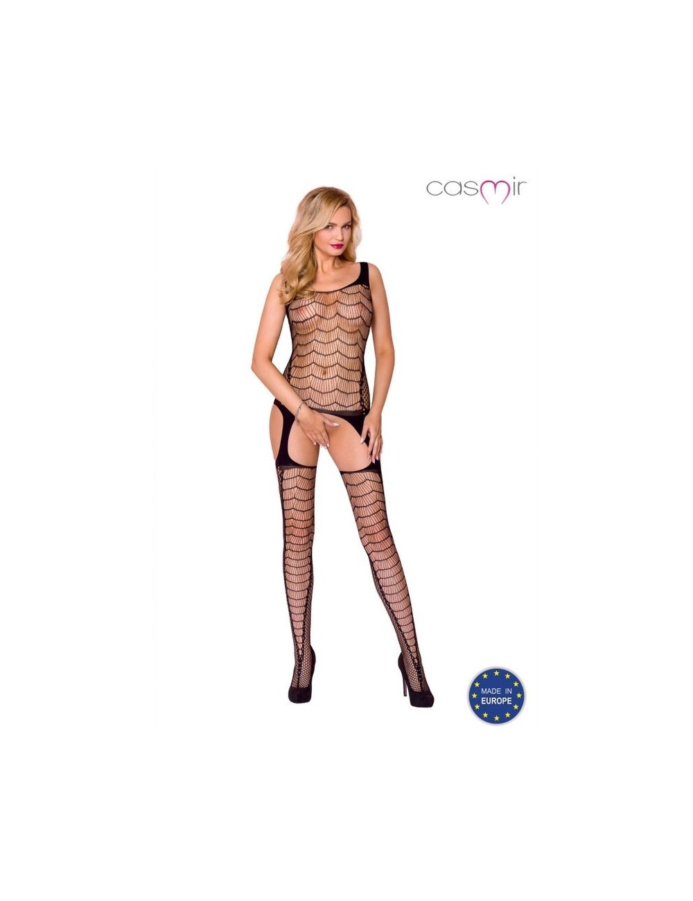 CASMIR CA007 BODYSTOCKING EINE GRÖSSE - SCHWARZ CASMIR CA007 BODYSTOCKING EINE GRÖSSE - SCHWARZ