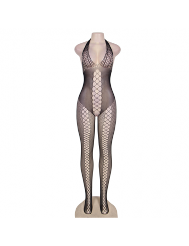 QUEEN LINGERIE FISHNET OFFEN BACK BODYSTOCKING SL