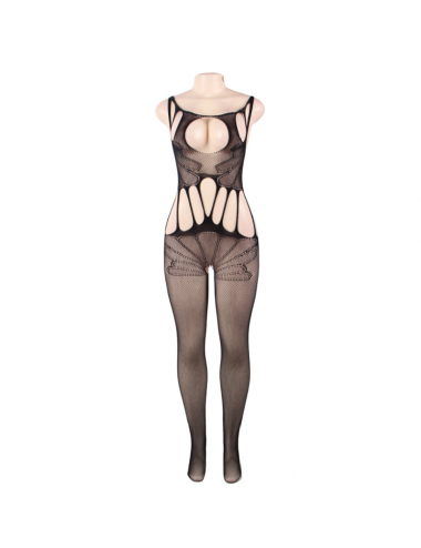 QUEEN LINGERIE HOLLOW OUT OFF SCHULTER NETZ BODYSTOCKING SL