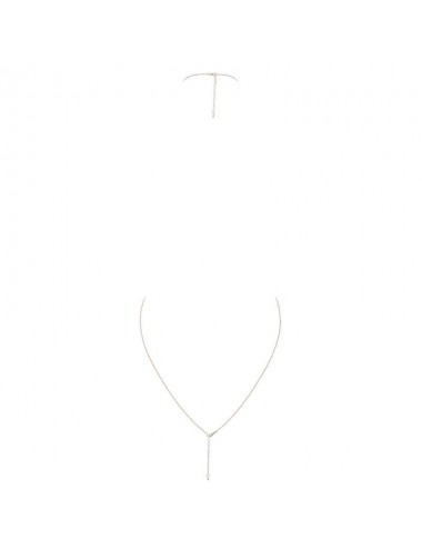 OBSESSIVE - BIJOU-901 COLLAR DORADO TALLA UNICA