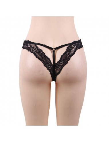 QUEEN LINGERIE V FLORAL LACE PANTIES GRÖSSE L / XL