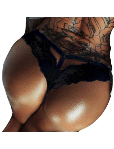 QUEEN LINGERIE V FLORAL LACE PANTIES GRÖSSE L / XL