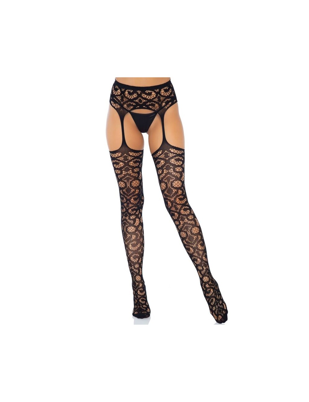 LEG AVENUE SCROLL LACE GARTER GÜRTELBESTAND EINER GRÖSSE LEG AVENUE SCROLL LACE GARTER GÜRTELBESTAND EINER GRÖSSE