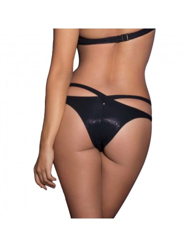 QUEEN LINGERIE CROSSED DOUBLE STRAP PANTIES L / XL