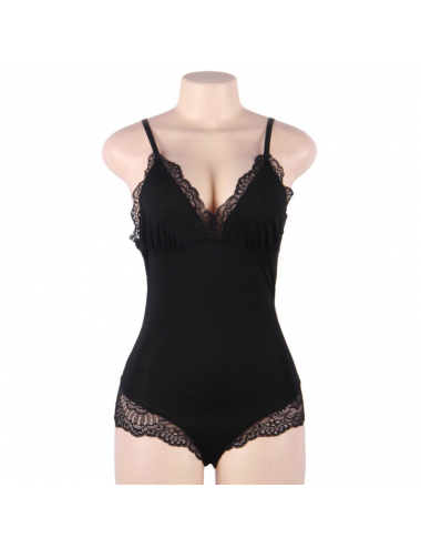 QUEEN LINGERIE - SPITZEN-TEDDY IN ÜBERGRÖSSE