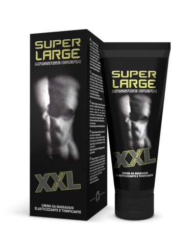 SUPER GROSSE XXL MASSAGE UND ELASTISIERENDE CREME FÜR PENIS 75 ML