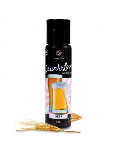 SECRET PLAY LUBRICANT DRUN IN LOVE BEER 60 ML