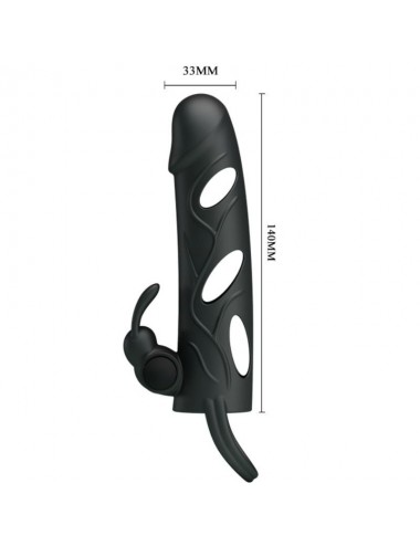 PRETTY LOVE - SILIKONHÜLLE MIT VIBRATION 14 CM 2.0