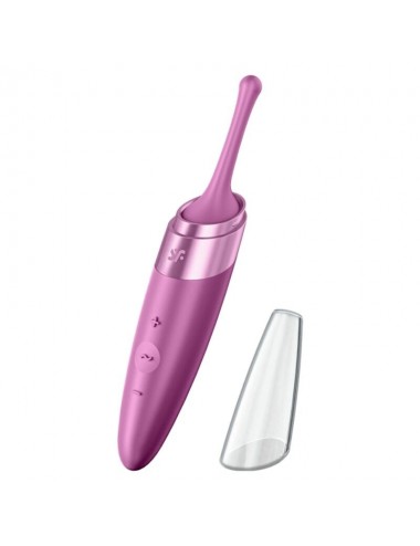 SATISFYER TWIRLING JOY CLIT SPITZE STIMULIEREND - FUCHSIA