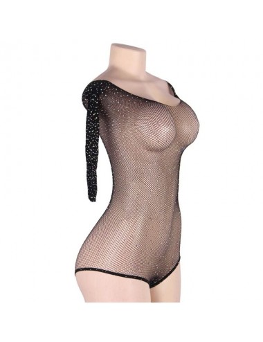 SUBBLIME LANGARM FISHNET TEDDY S/M