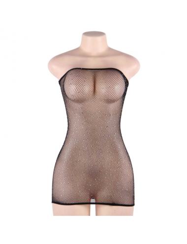 QUEEN LINGERIE SHINNY-DRESS BODYSTOCKING SL