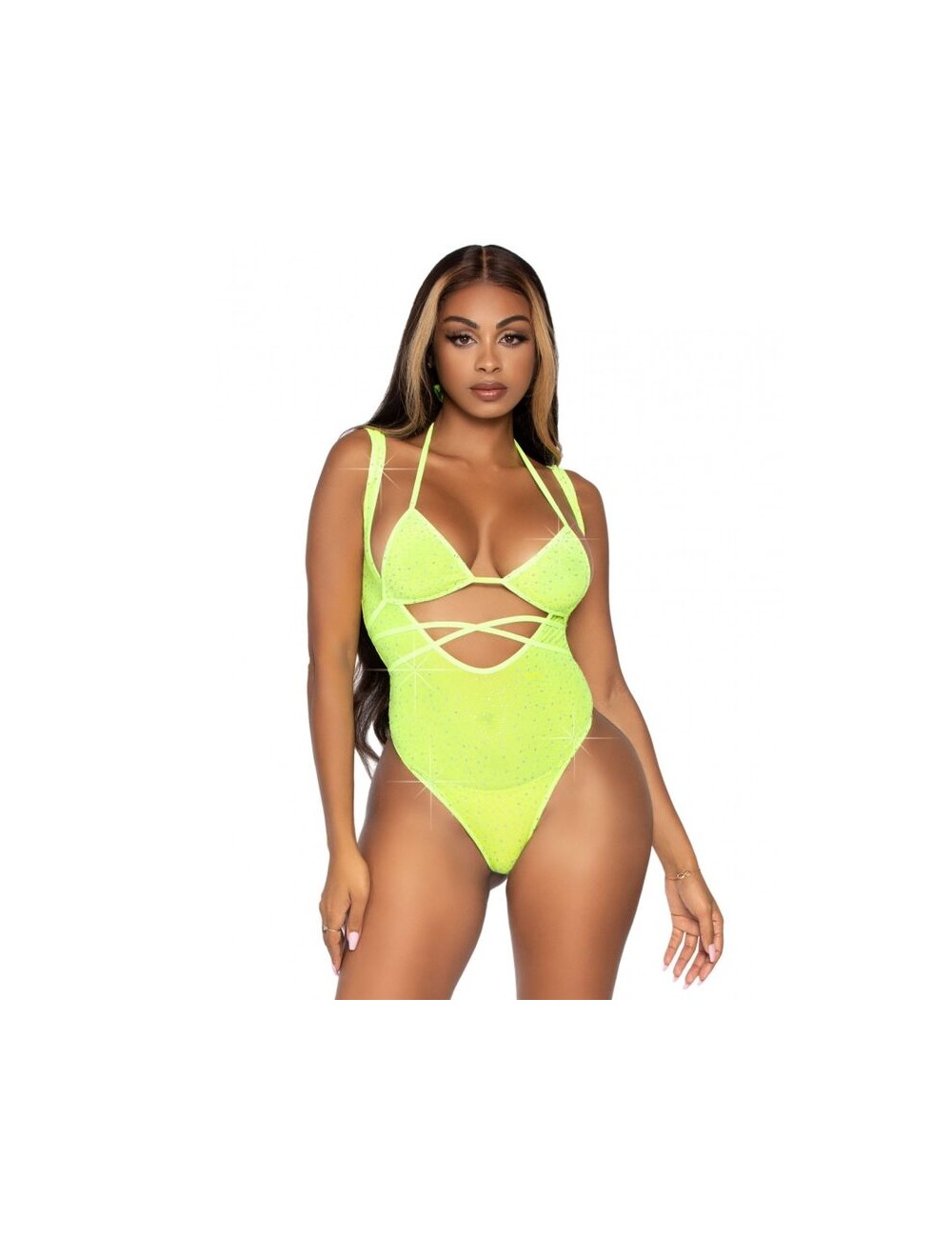 BEIN AVENUE BIKINI TOP UND BODYSUIT EINE GRÖSSE