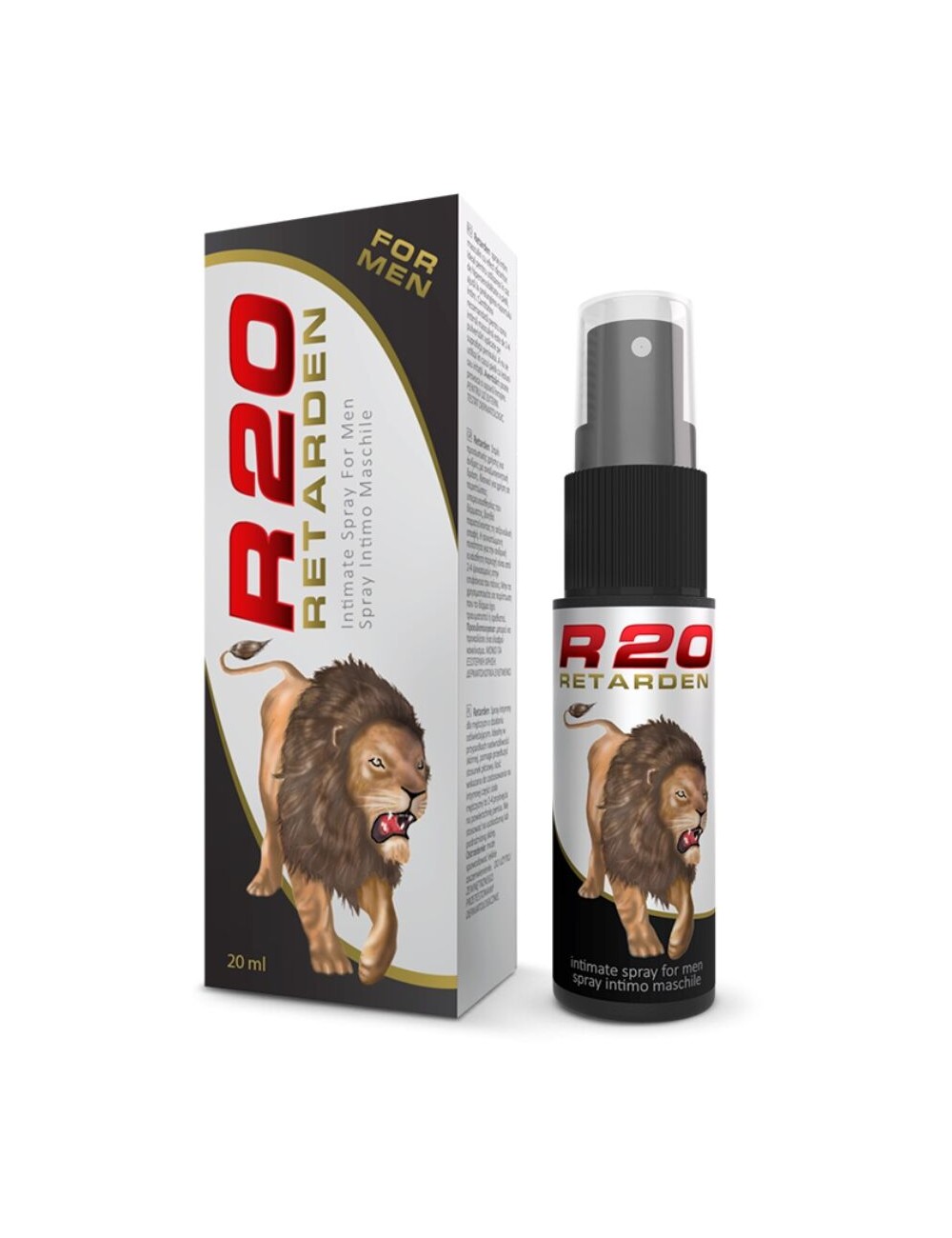 R20 RETARDANT SPRAY FÜR MÄNNER KALTEFFEKT 20 ML