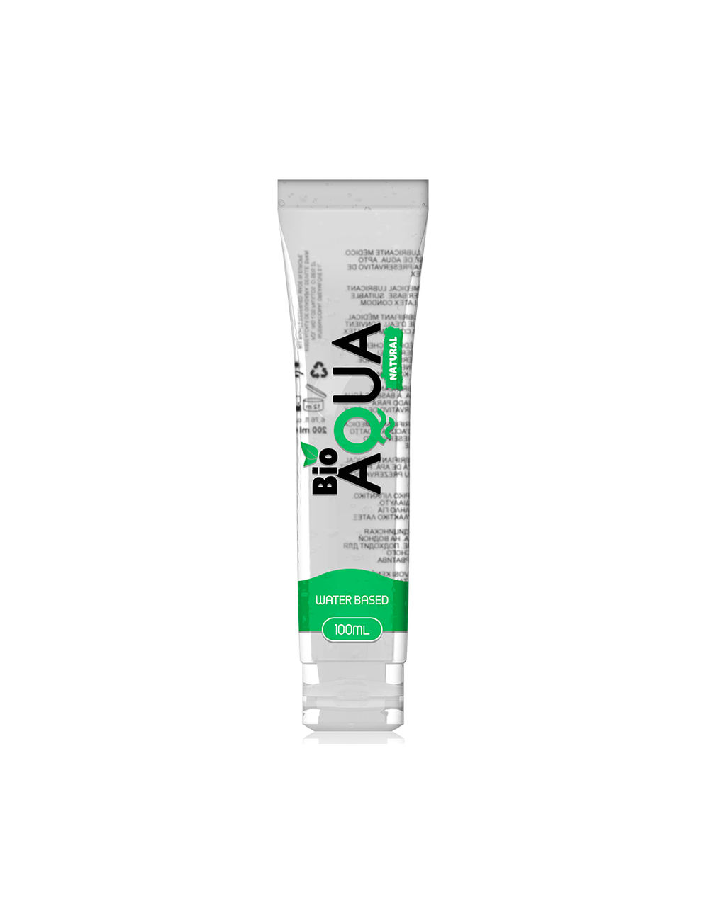 BIOAQUA SCHMIERMITTEL NATÜRLICHE INHALTSSTOFFE WASSERBASIS 100 ML