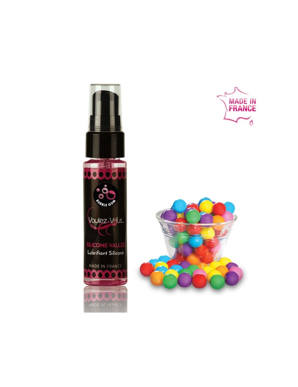 VOULEZ-VOUS LUBRICANTE SILICONA - CHICLE 35 ML