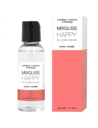 MIXGLISS HAPPY SILICONE LUBRICANT LITCHI 50 ML