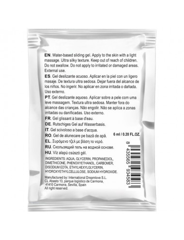 BLACK HOLE - WASSERBASIERTES GEL EXTRA DILATATION 6 ML EINZELDOSIS