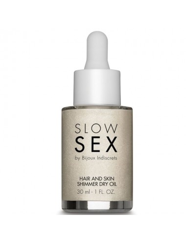 BIJOUX SLOW SEX HAAR UND HAUT SHIMMER TROCKENÖL 30 ML