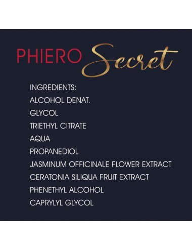 PHIERO SECRET CONCENTRADO NATURAL HORMONAS INODORO 15 ML