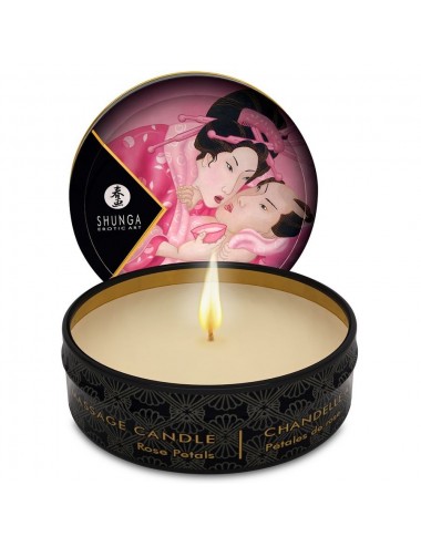 MINI CARESS VON CANDLELIGHT MASSAGE CANDLE ROSE