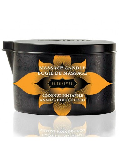 KAMASUTRA MASSAGE CANDLE COCONUT PINEAPPLE