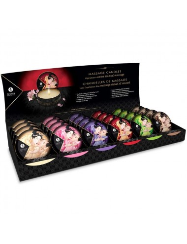 MINI CARESS BY CANDLELIGHT MASSAGEKERZE + DISPLAYS