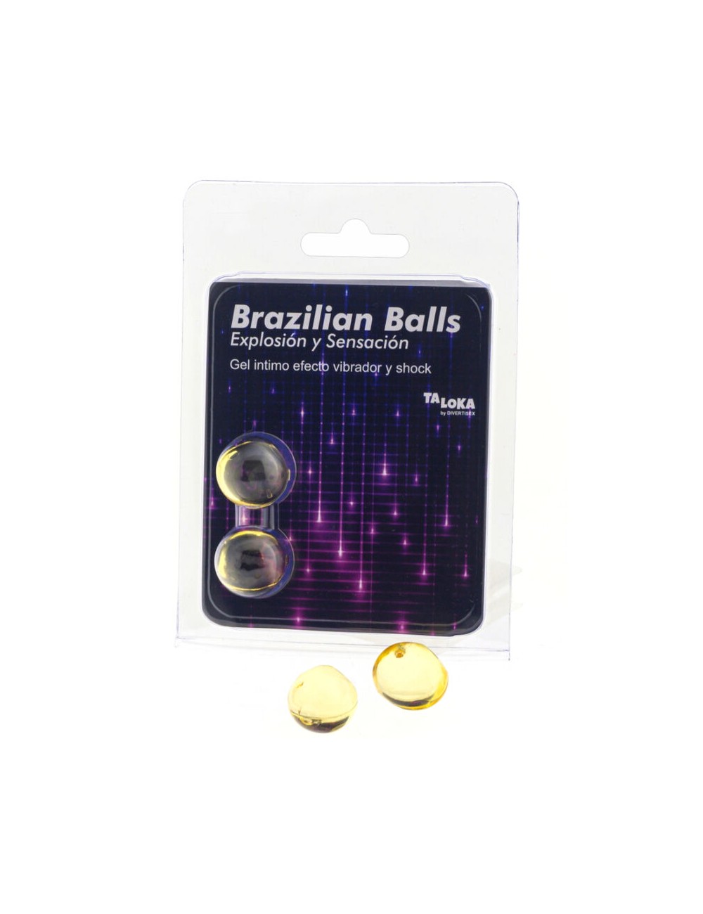 TALOKA - 2 BRASILIANISCHE BÄLLE VIBRIERENDER & SCHOCK-EFFEKT AUFREGENDES GEL TALOKA - 2 BRASILIANISCHE BÄLLE VIBRIERENDER & SCHOCK-EFFEKT AUFREGENDES GEL