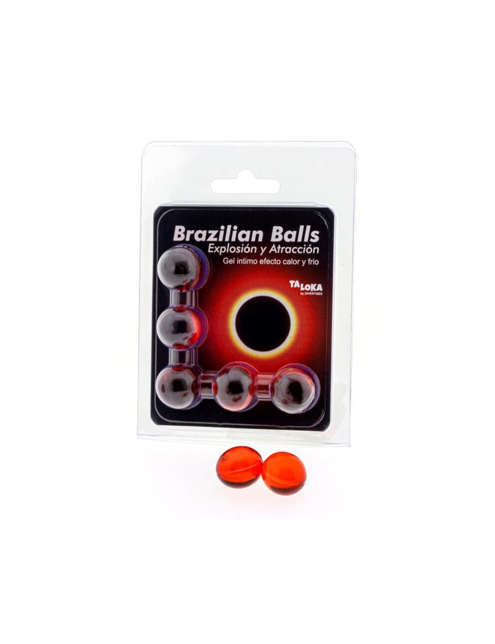 TALOKA - 5 BRASILIANISCHE BÄLLE HOT & COLD EFFECT AUFREGENDES GEL