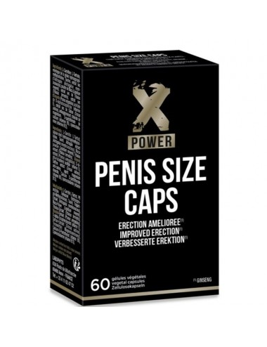 XPOWER PENIS GRÖSSE KAPPEN FÜR VERBESSERTE EREKTIONEN 60 CAP