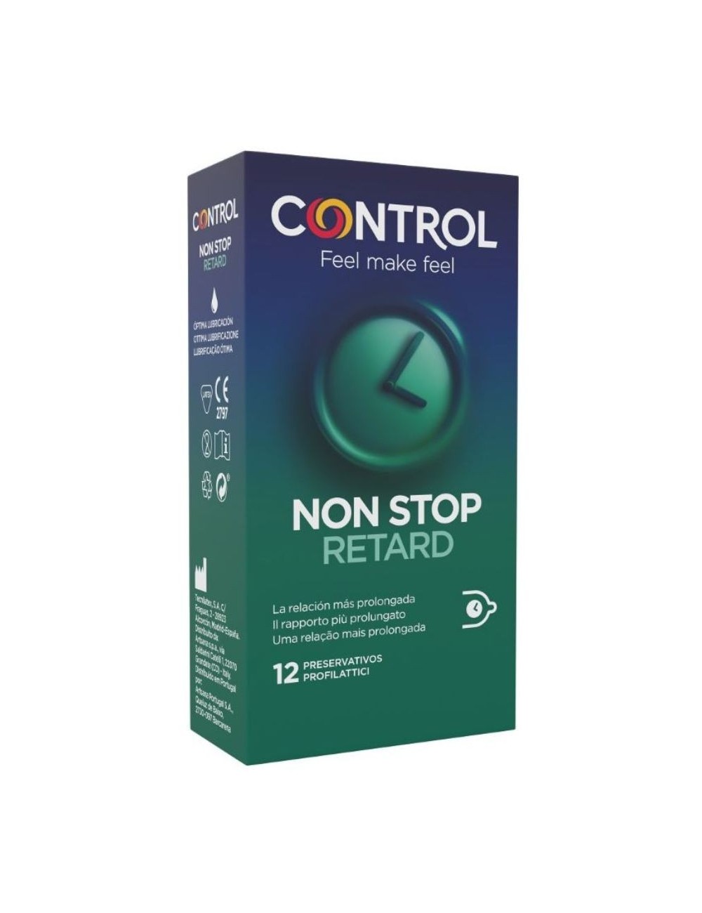 CONTROL NON STOP RETARD CONDOMS 12 UNITS