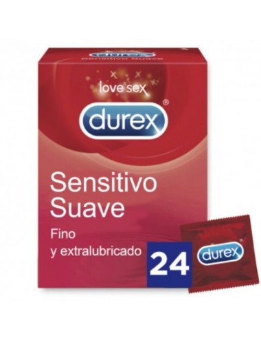 WEICHE EMPFINDLICHE DUREX 24 EINHEITEN