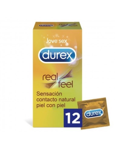 DUREX REAL FEEL 12 UNITS