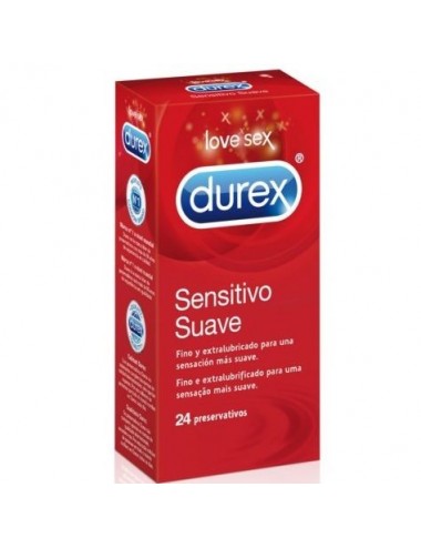 WEICHE EMPFINDLICHE DUREX 24 EINHEITEN