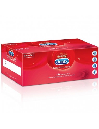 WEICHE EMPFINDLICHE DUREX 144 EINHEITEN