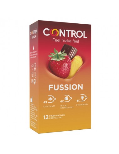 CONTROL FUSSION CONDOMS 12 UNITS