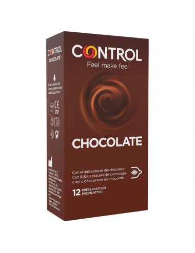 CONTROL ADAPTA CHOCOLATE CONDOMS 12 UNITS