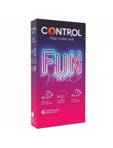 CONTROL FEEL FUN MIX  6 UDS