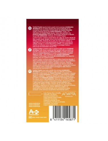 CONTROL FUSSION CONDOMS 12 UNITS
