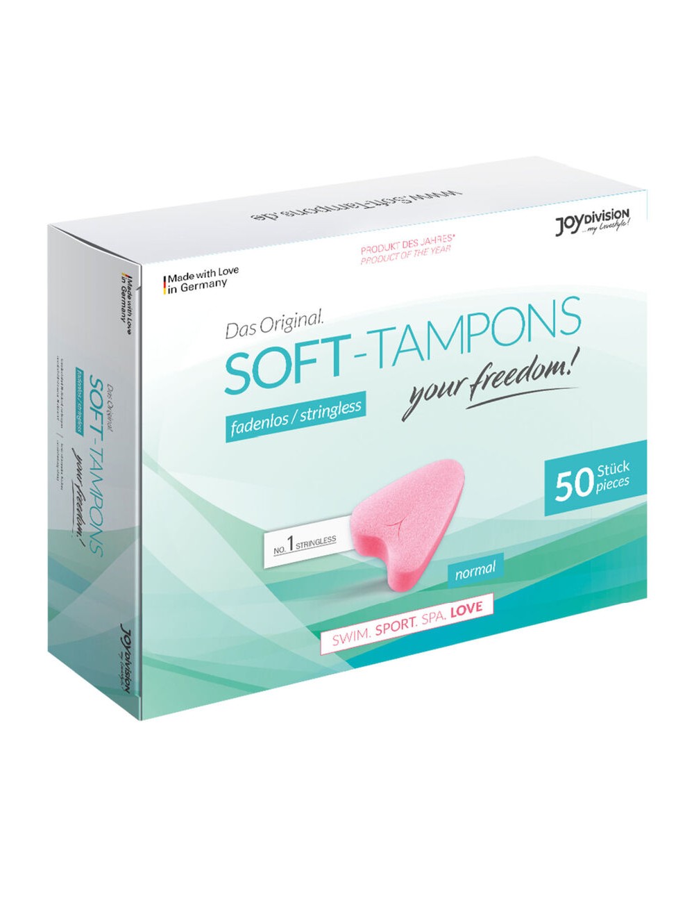 ORIGINAL WEICHE TAMPONS 50 UDS