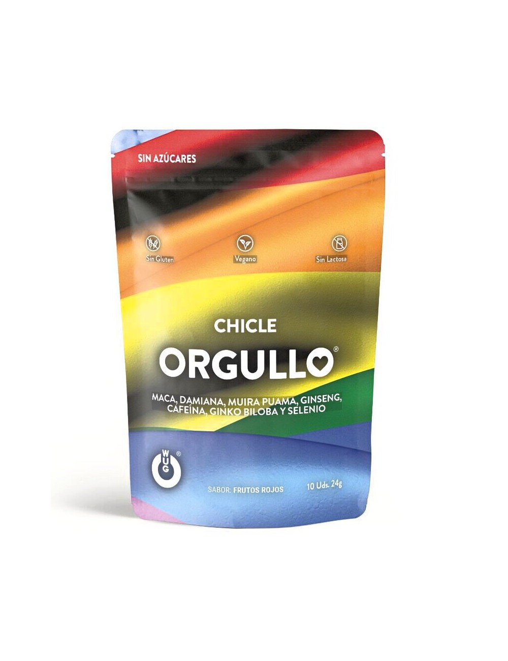 WUG GUM ORGULLO LGBT PRIDE 10 UNITS