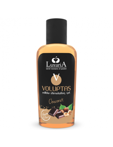 LUXURIA VOLUPTAS ESSBARE STIMULIERENDE GELWÄRMUNGSEFFEKT - CHOCONUT 100 ML