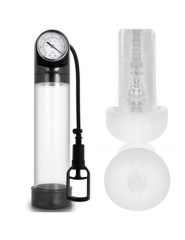 PUMP ADDICTED RX9 TRANSPARENT MIT MASTURBATOR