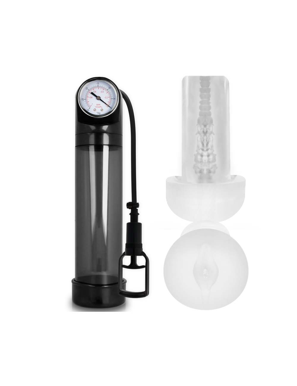 PUMP ADDICTED RX9 SCHWARZ MIT MASTURBATOR
