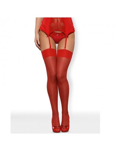 OBSESSIVE - STOCKINGS S800 RED S/M