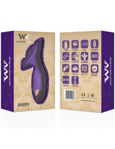 WOMANVIBE - PUPPY STIMULATOR AUFLADBARES SILIKON