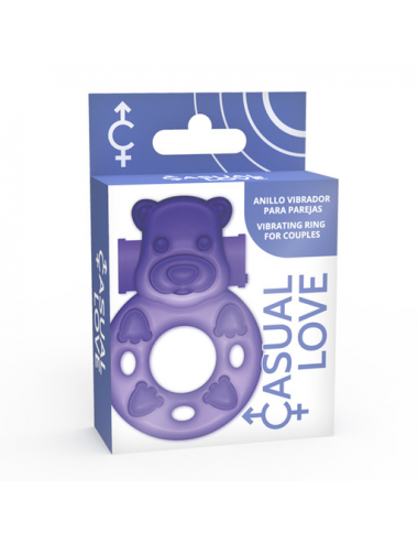 LÄSSIGE LIEBE 26 LILAC BUNNY VIBRATOR RING