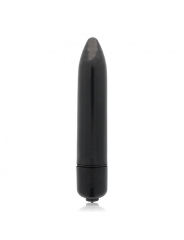 GLOSSY THIN VIBRADOR NEGRO